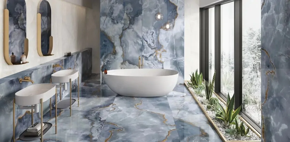 Creative Bathroom Tile Ideas for a Luxurious Look on a Budget